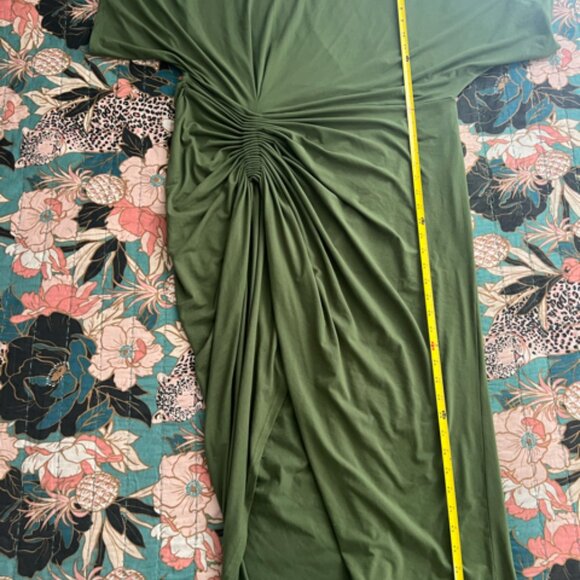 Eloquii Ruched Jersey Dress REALLY SOFT - Picture 2 of 5